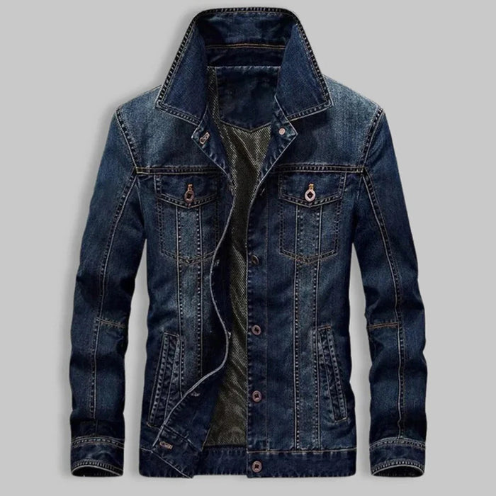Urban Denim Herenjack – Robuust en Tijdloos Design