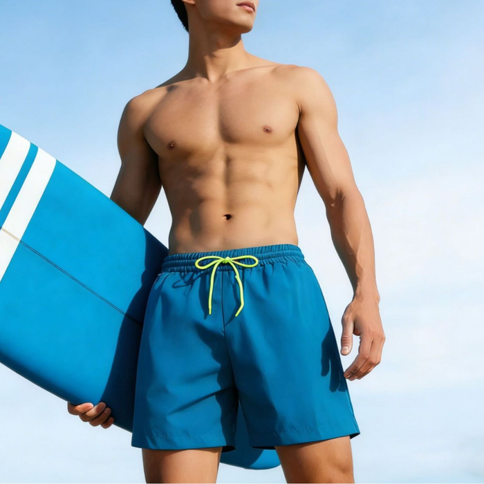 Heren Zwembroek met Sneldrogende Stof en Elastische Taille