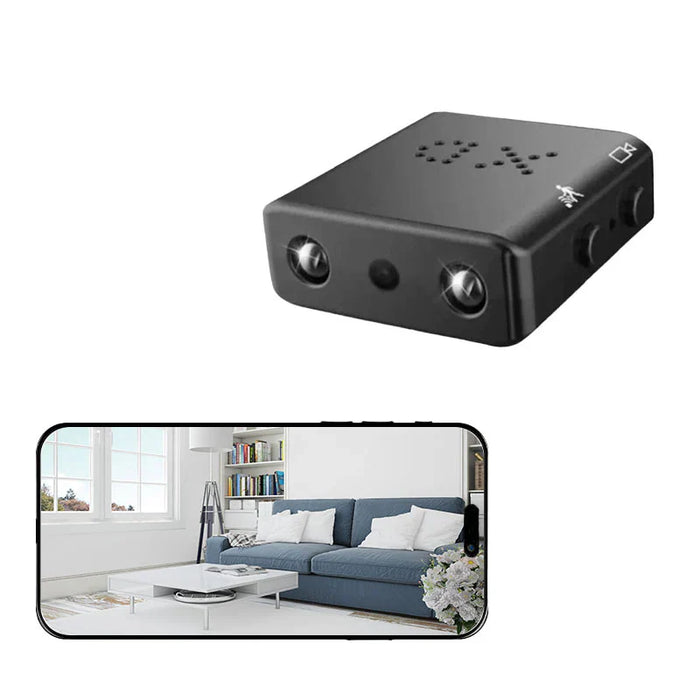 Mini HD Videocamera – Draagbaar en Discreet met Audio-opname