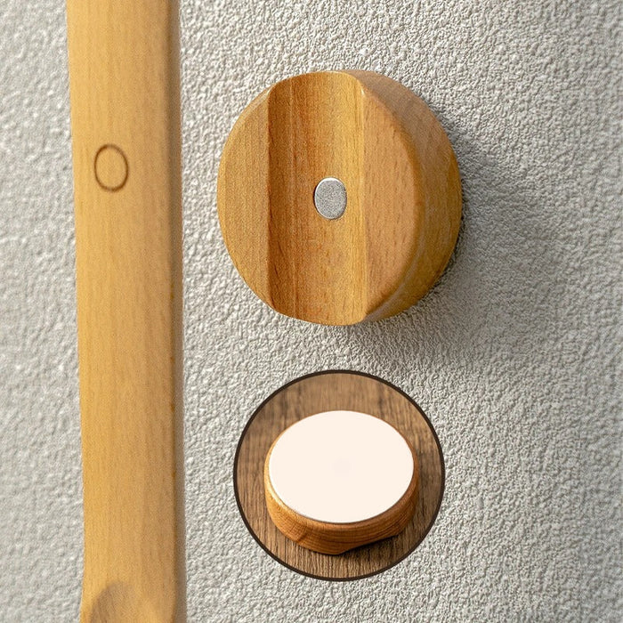Minimalistische Schoenlepel van Beukenhout met Wandmontage
