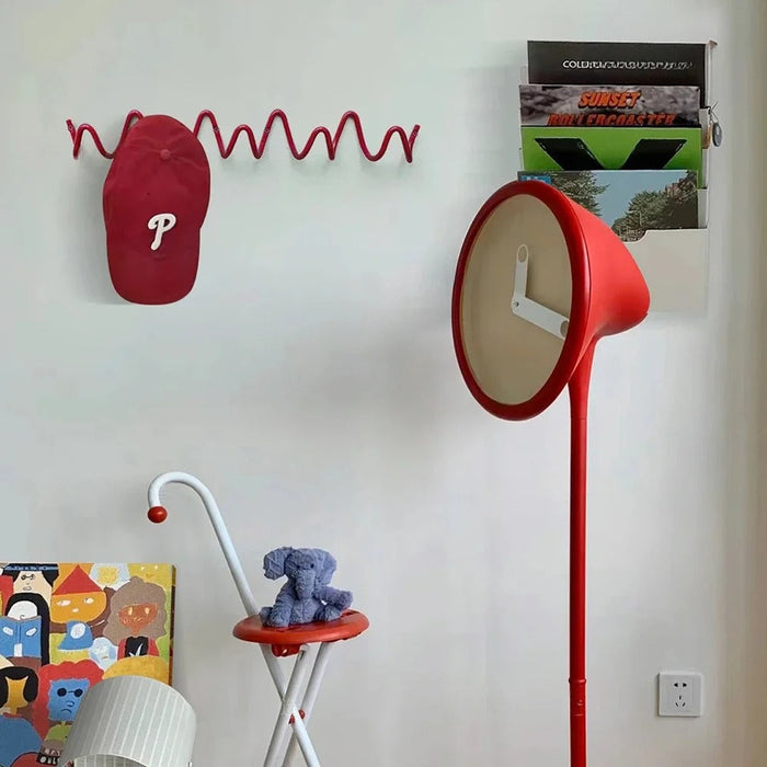 Moderne bølget vægknagerække – Stilfuld vægknagerække med flere kroge 