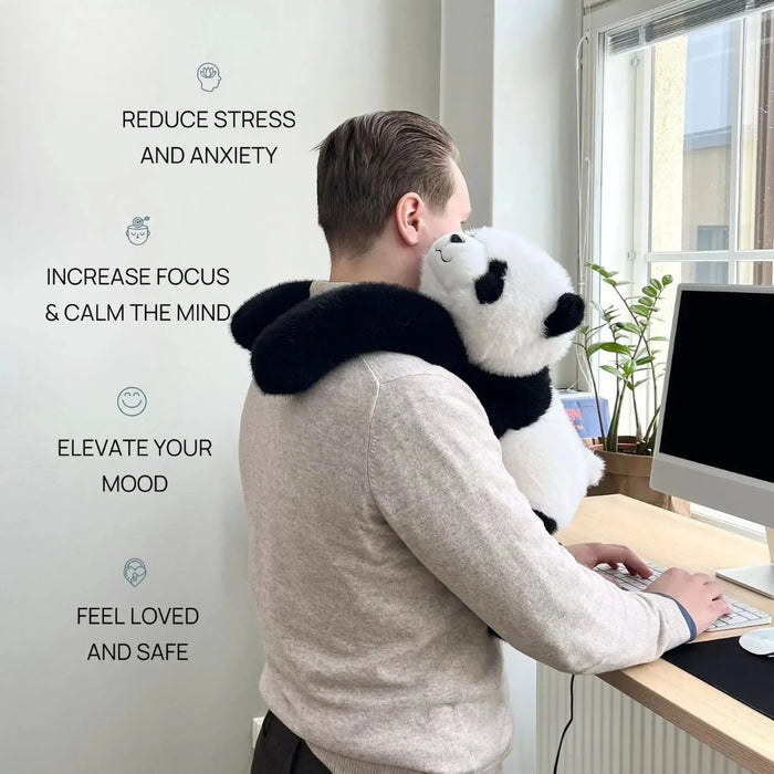 Förtyngd Panda Gosedjur med Lugnande Effekt för Avkoppling och Komfort