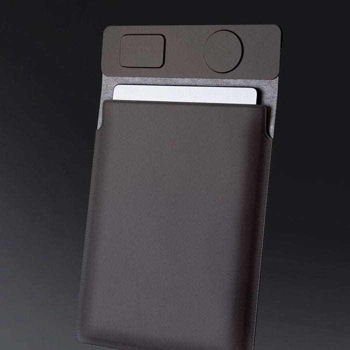 PowerDesk Sleeve – Slimme Laptophoes met Draadloze Oplaadfunctie
