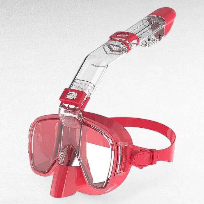 Snorkel integrale con vista panoramica a 180° per donna e uomo