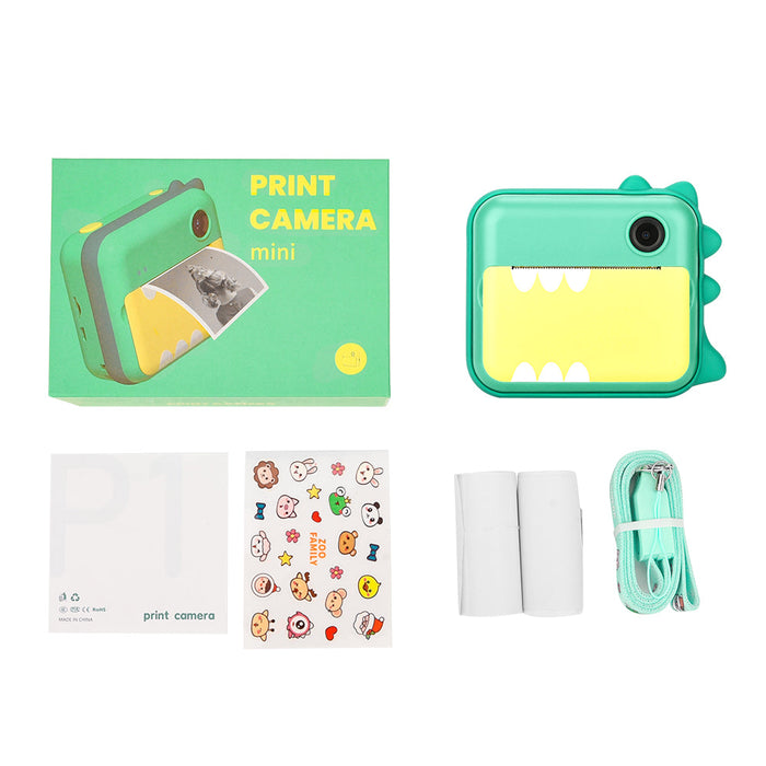 Creatieve Kinder Instant Camera met Dubbele Lens – Direct Printplezier