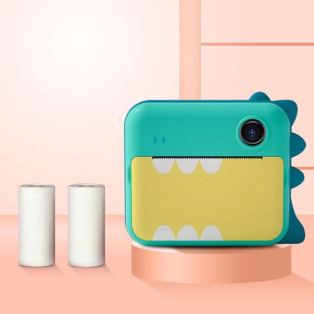 Creatieve Kinder Instant Camera met Dubbele Lens – Direct Printplezier