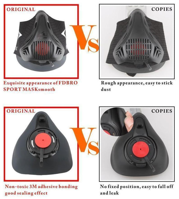 Professioneel Trainingsmasker – Versterk Longcapaciteit en Conditie