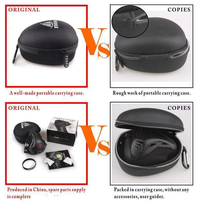 Professioneel Trainingsmasker – Versterk Longcapaciteit en Conditie