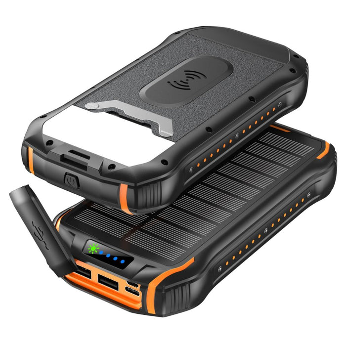 Zonne-energie Powerbank – Draagbare Oplader met Hoge Capaciteit