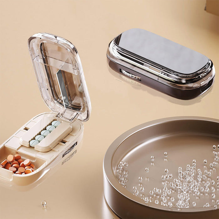 Slimme Pillensnijder met Opbergruimte – Precies en Handig voor Dagelijks Gebruik