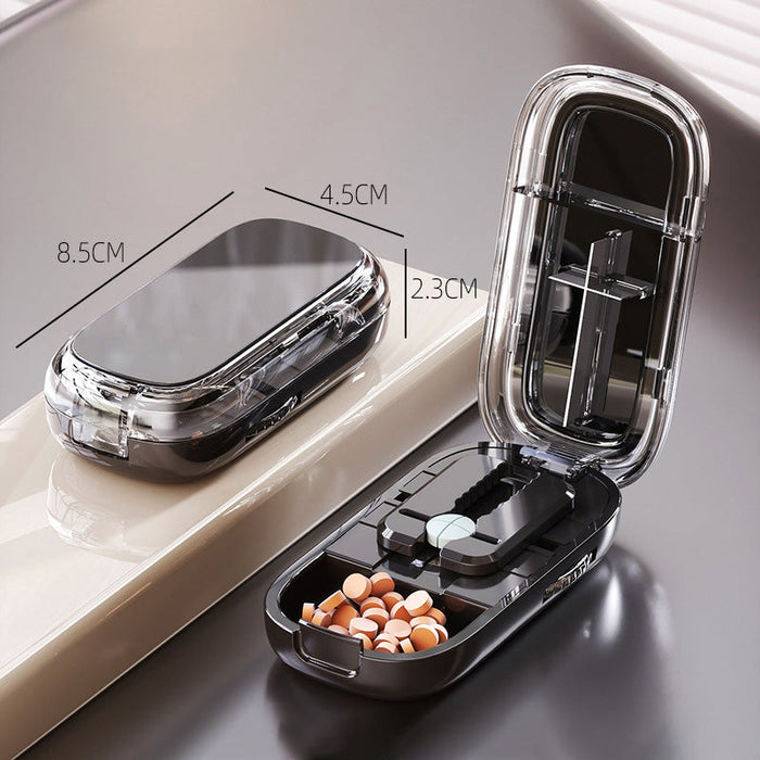 Slimme Pillensnijder met Opbergruimte – Precies en Handig voor Dagelijks Gebruik