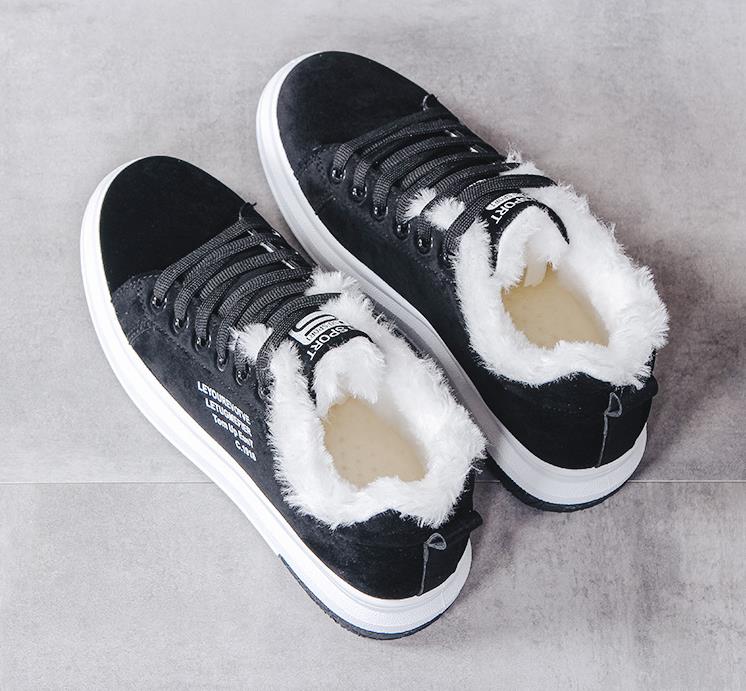 Wolf Warme Sneakers voor Dames - Trendy Sneakers voor Koude Dagen